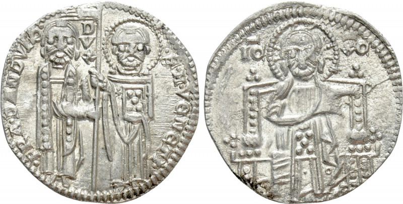 ITALY. Venice. Francesco Dandolo (1328-1339). Grosso. 

Obv: FRA DANDVLO / DVX...