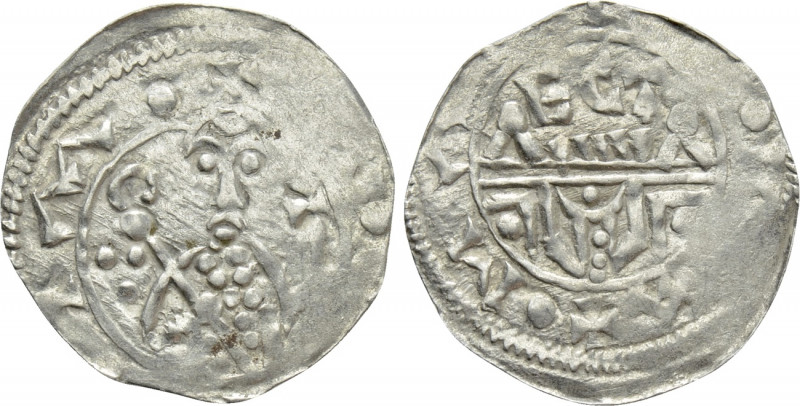 NETHERLANDS. Utrecht. Wilhelm de Ponte (1054-1076). Denar. 

Obv: Wilhelm stan...