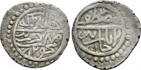 OTTOMAN EMPIRE. Mustafa Çelebi (AH 822-825 / AD 1419-1422). Akçe. AH 824. Edime