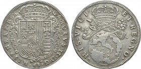ITALY. Napoli. Carlo II (1675-1700). Tarì (1684)