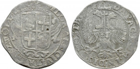 NETHERLANDS. Zwolle. 28 Stuiver of florijn (Circa 1680)