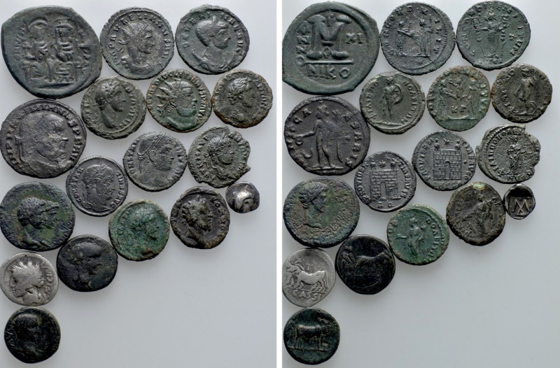 17 Ancient Coins. 

Condition: See picture.

Weight: g.
 Diameter: mm.