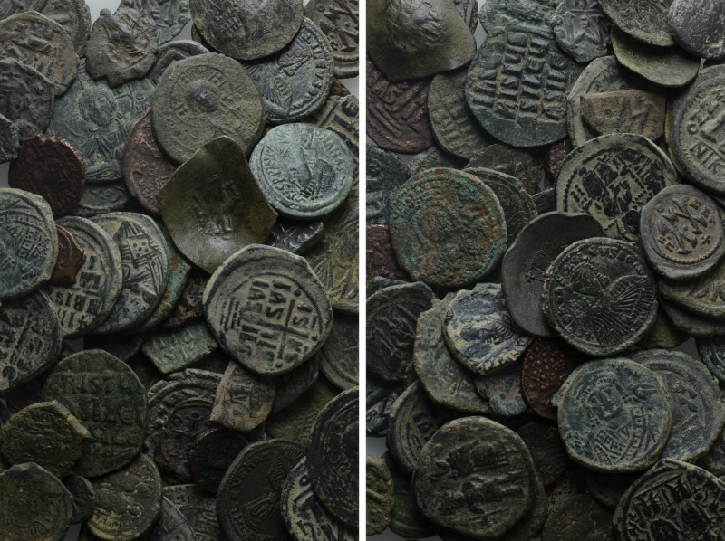 Circa 75 Byzantine Coins. 

Condition: See picture.

Weight: g.
 Diameter: ...