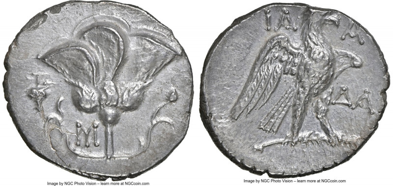 CARIA. Mylasa. Ca. 175-150 BC. AR tetradrachm (25mm, 8.87 gm, 12h). NGC Choice A...