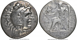 PAMPHYLIA. Aspendus. Ca. 212/11-184/3 BC. AR tetradrachm (31mm, 14.77 gm, 12h). NGC VG 5/5 - 2/5. Posthumous issue in the name and types of Alexander ...