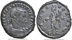 Maximinus II (AD 310-313). BI follis or reduced nummus (24mm, 4.59 gm, 6h). NGC Choice XF 5/5 - 4/5. London, ca. AD 310-312. IMP MAXIMINVS P F AVG, la...