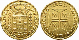 BRASILE. Joao VI (1706-1750). 20000 Reis 1726. Au (53,76 g). KM#117. qFDC/FDC