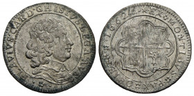 AVIGNONE. Alessandro VII (1655-1667) . Luigino. 1662 . AG RR Ser. 147; Munt. 44 A nome del Cardinale Flavio Chigi Bellissimo esemplare Tra i migliori ...