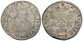 CORREGGIO. Siro d'Austria, Conte (1605-1616) . Testone. 1617 . (AG g. 5,87) RRR CNI 12/18; MIR 177 Bellissimo esemplare. Ex Asta Nomisma 56 L. 679. BB...