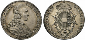 FIRENZE. Pietro Leopoldo di Lorena (1765-1790). Scudo da 2 Paoli o doppio Paolo 1780 Ag (5.49 g - 27.5 mm). MIR 388/2 - R2; CNI 99/100. SPL