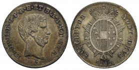 FIRENZE. Leopoldo II di Lorena (1824-1859) . Paolo. 1842 . AG R Pag. 146; Mont. 355 Delicata patina. FDC