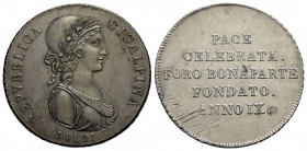 MILANO . Repubblica Cisalpina (1800-1802) . 30 Soldi. A. IX . AG Pag. 9; Mont. 185. qFDC