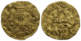 Carlo Emanuele I (1580-1630) . Ducato. 1603 . (AU g. 3,39) R MIR 587c. qBB