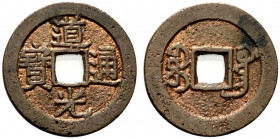 CINA. Dinastia Qing. Daoguang (1821-1850). Cash AE (4,08 g). SPL
