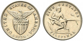 FILIPPINE. 5 centavos 1935 qFDC
