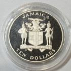 GIAMAICA. 10 Dollars 1984. Unite Nations Decade For Woman Coin Programme. Ag (23.42 g). Proof. KM#115