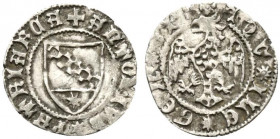 AQUILEIA. Antonio II Panciera (1402-1411). Denaro AG (0.69g - 16.9mm). ANTONIVS (stella) PATRIARChA; Stemma del patriarca in scudo dentro un cerchio. ...