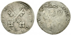 BOLOGNA. Anonime Pontificie attribuite a Clemente VII (1523-1534). Bolognino (dal 1526) Mi (1.16g, 20.6mm). BONONIA MATER; Leone rampante con vessillo...
