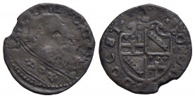 BOLOGNA . Paolo IV (1555-1559) . Sesino . MI R CNI 37; Munt. 57. MB/BB