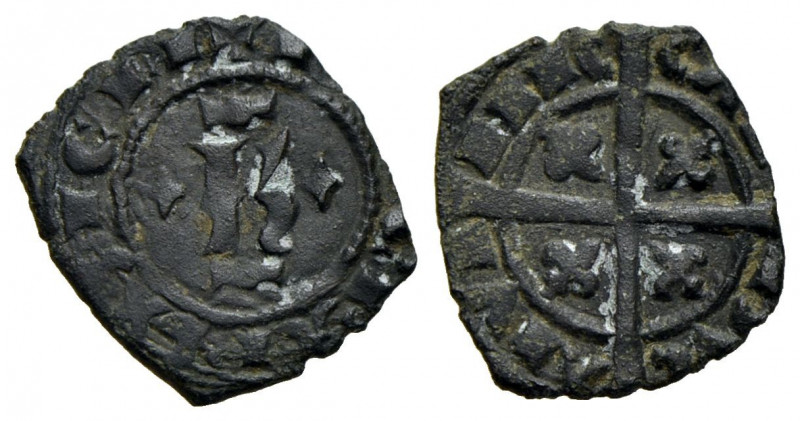 BRINDISI . Carlo I d'Angiò (1266-1278) . Denaro . (MI g. 0,73) RRR CNI 227; MIR ...