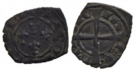 BRINDISI . Carlo I d'Angiò (1266-1278) . Denaro . (MI g. 0,69) RR CNI 229.79/81; MIR 348. BB-SPL