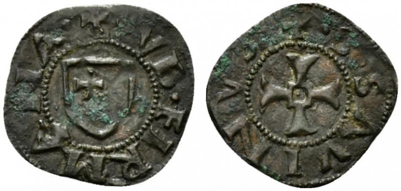 FERMO. Monetazione Autonoma (1220-1352). Picciolo Mi (0.49 g - 15 mm). D/VB FIRM...