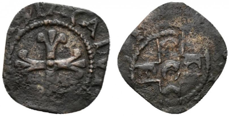 ROMA. Pio II (1458-1464). Picciolo Mi (0.46 g - 10.7 mm). PIVS PAPA SECVNDVS; cr...