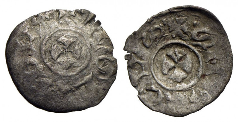 VENEZIA . Pietro Gradenigo (1289-1311) . Denaro scodellato . (MI g. 0,23) RR Pao...