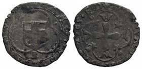 Carlo Emanuele I (1580-1630) . Parpagliola . (MI g. 1,74) NC MIR 668 III tipo. qBB