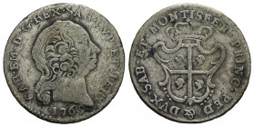Carlo Emanuele III (1730-1773) . Reale nuovo. 1769 . MI Sim. 49/2; Mont. 263. BB