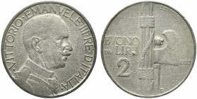 Vittorio Emanuele III (1900-1943). Buono da 2 lire 1927. Gig. 109 R2. MB+