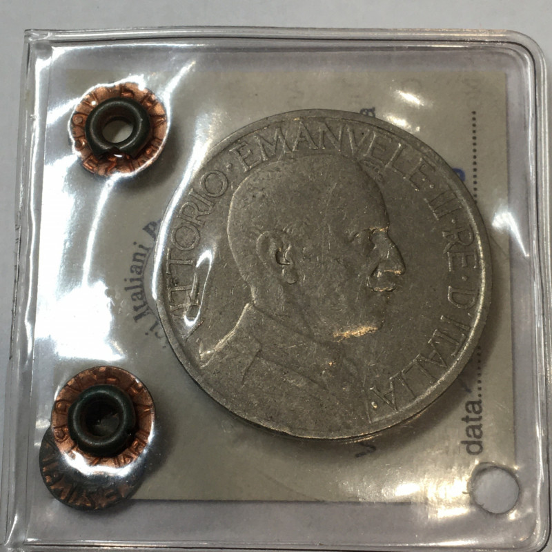 Vittorio Emanuele III (1900-1943). Buono da 2 lire 1927. Gig. 109 R2. Periziata ...