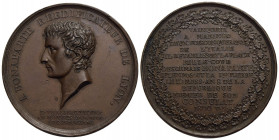 NAPOLEONICHE . Napoleone I, Console (1799-1804) . Medaglia. 1800 - Battaglia di Marengo Opus: Merciè Ø: 46 mm. . AE R Br. 58 Colpetti. qFDC