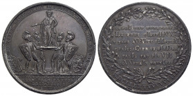 NAPOLEONICHE . Napoleone I, Imperatore (1804-1814) . Medaglia. 1804 - Incoronazione Opus: Merlen Ø: 44 mm. . AE Br. 333. BB+