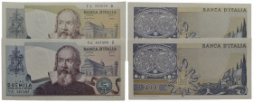BANCA d'ITALIA . Repubblica Italiana (emissioni in lire) (1946-2001) . 2.000 Lire - Galilei. 24/10/1983 . R Alfa manca; Lireuro 59CV Variante Azzurrin...