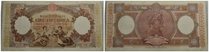 BANCA d'ITALIA . Repubblica Italiana (emissioni in lire) (1946-2001) . 10.000 Li...