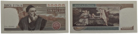 BANCA d'ITALIA . Repubblica Italiana (emissioni in lire) (1946-2001) . 20.000 Lire - Tiziano. 21/02/1975 . R Alfa 880; Lireuro 77A Carli/Barbarito. SP...
