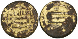 Abbasid, al-Mutawakkil (232-247h), contemporary plated forgery of a dinar, ‘Marw 246h,’ 3.87g, much plating remaining, about very fine

Estimate: GB...