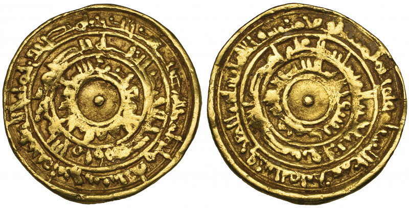 Fatimid, al-Mu‘izz (341-365h), dinar, Misr 362h, month of Jumada II, 4.01g (Nico...