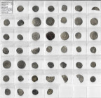 Miscellaneous Fatimid silver (45), of al-Mu‘izz, al-‘Aziz and al-Hakim, mixed lower grades, including some fragments (45)

Estimate: GBP 300 - 500...