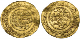 Fatimid, al-Mustansir (427-487h), dinar, Sur 432h, 4.33g (Nicol 1912a, citing a single specimen of this mint and date), wavy flan and with some edge m...