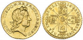 *George I, quarter-guinea, 1718 (S. 3638), good very fine

Estimate: GBP 250 - 350
