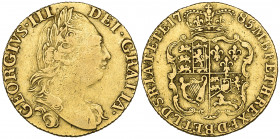 *George III, guinea, 1785, fourth bust, fine

Estimate: GBP 350 - 400