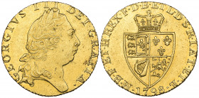 *George III, guinea, 1798, good very fine to extremely fine

Estimate: GBP 600 - 800