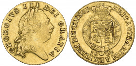 *George III, half-guinea, 1802, sixth bust, very fine

Estimate: GBP 200 - 300