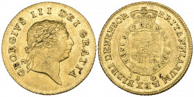 *George III, half-guinea, 1809, very fine

Estimate: GBP 200 - 300