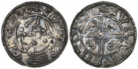 *Cnut, Pointed Helmet penny (1024-30), York, moneyer Swartinc, +svrtinc m-o eof, 0.97g (N. 787; S. 1158), very fine. Formerly ex Dr E. Burstal Collect...