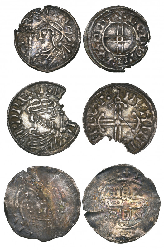 Cnut, Short Cross penny (1030-35/6), Winchester, moneyer, Godwine, godpine o pin...