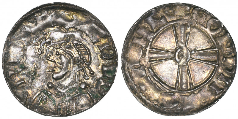 *Edward the Confessor, Expanding Cross penny (1050-53), Light Issue, Winchester,...