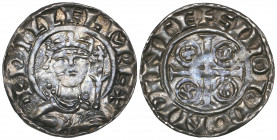 *William I, Paxs penny (c.1083-86), Winchester, moneyer Siword, +sipord on pince, 1.38g (N. 850; S. 1257), very fine. Formerly ex Dr E. Burstal Collec...